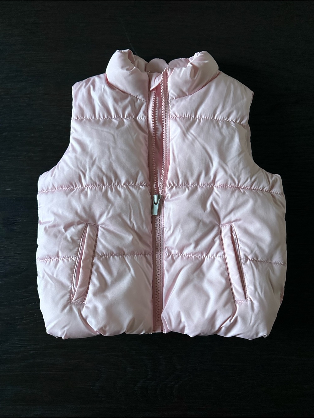 Old Navy Light Pink Puffer Vest for Kids